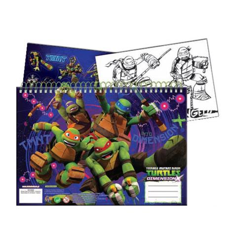 Teenage Mutant Ninja Turtles A4 Sketch Book with Stickers £1.99